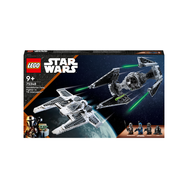 LEGO Star Wars 75348 Mandaloriansk Fang-jager mod TIE Interceptor&trade;