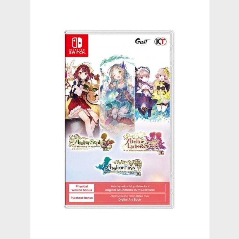 Atelier Mysterious Trilogy Deluxe Pack - Nintendo Switch - RPG