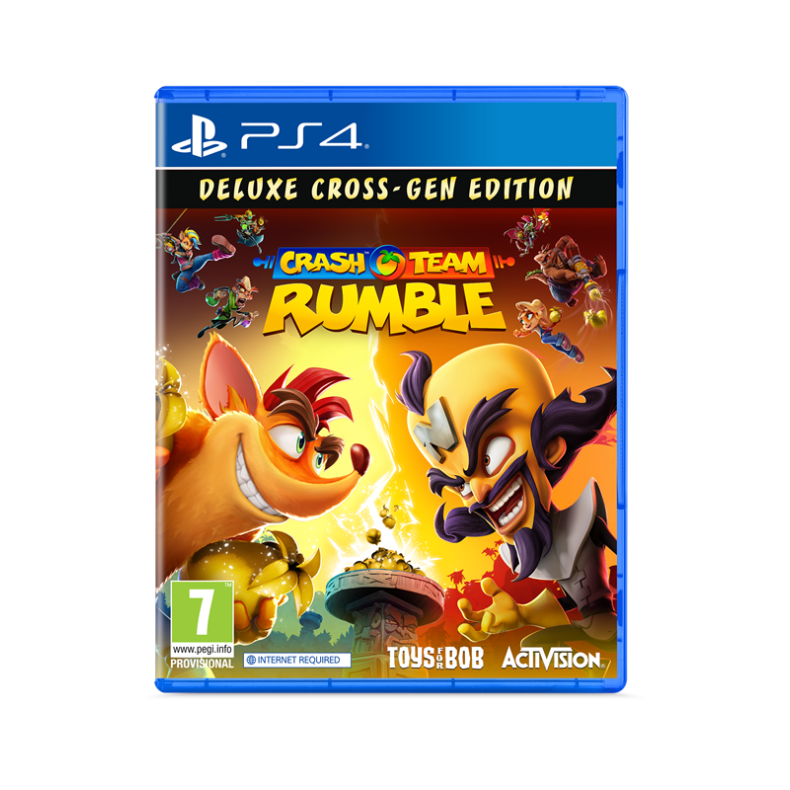 Crash Team Rumble (Deluxe Edition) - Sony PlayStation 4 - Action