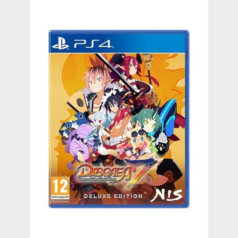 Disgaea 7: Vows of the Virtueless (Deluxe Edition) - Sony PlayStation 4 - RPG