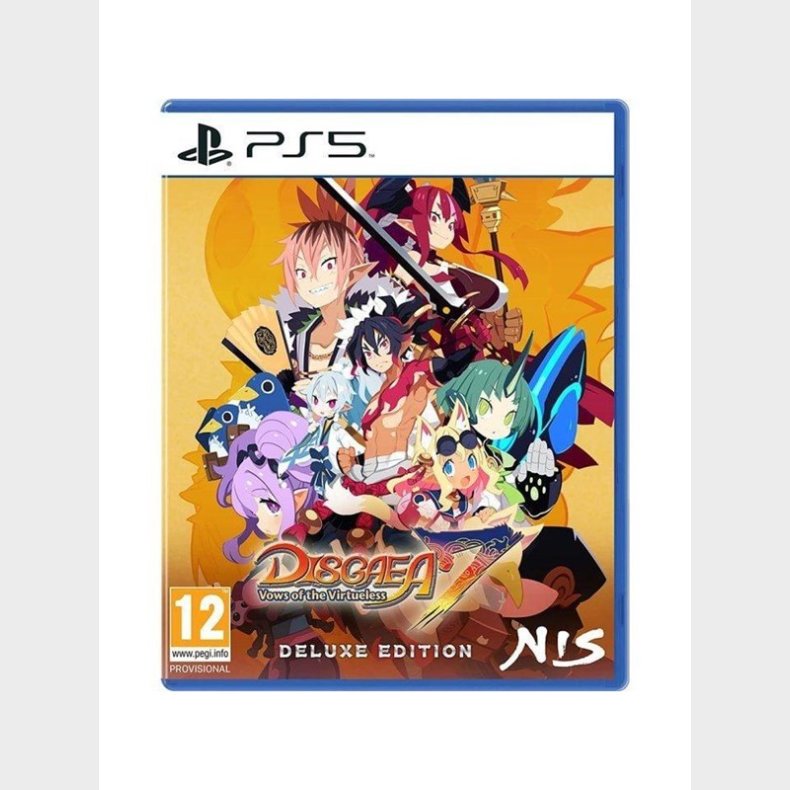 Disgaea 7: Vows of the Virtueless (Deluxe Edition) - Sony PlayStation 5 - RPG