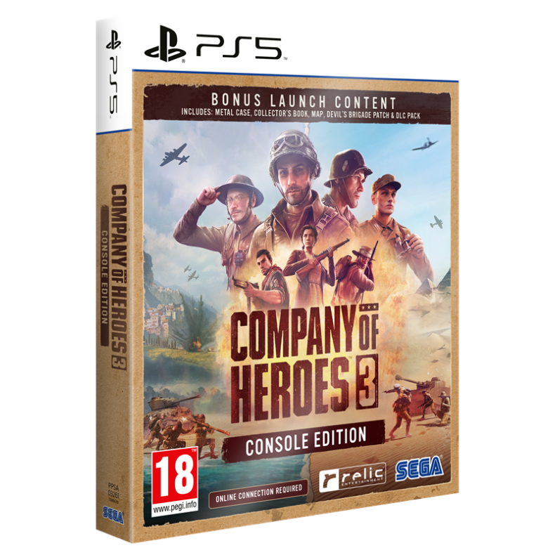 Company of Heroes 3 - Console Edition (Steelbook) - Sony PlayStation 5 - Strategi