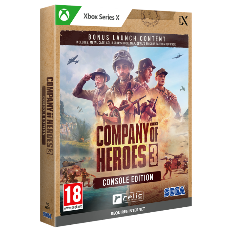 Company of Heroes 3 - Console Edition (Steelbook) - Microsoft Xbox Series X - Strategi