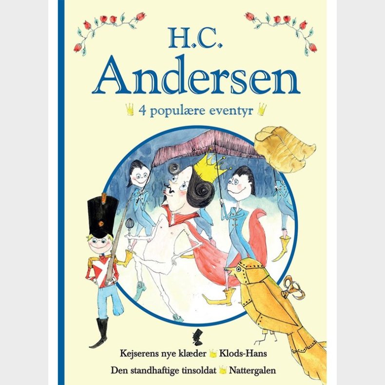 H. C. Andersen - 4 populre eventyr Bl - Brnebog - hardcover