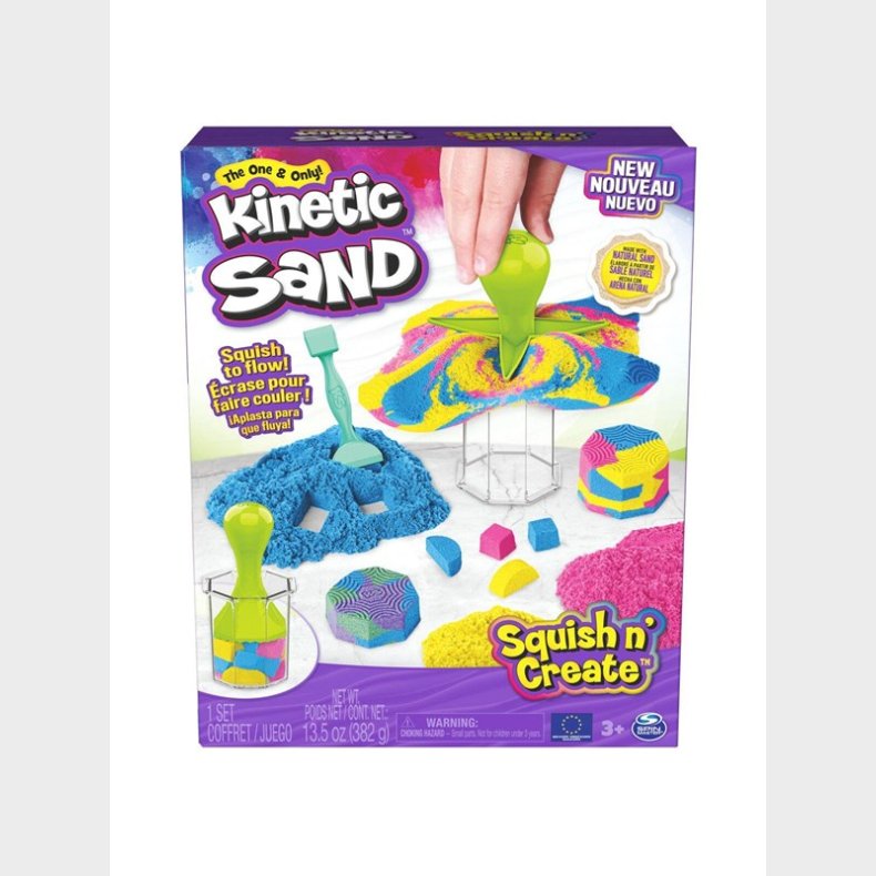 Kinetic Sand Squish N&apos; Create