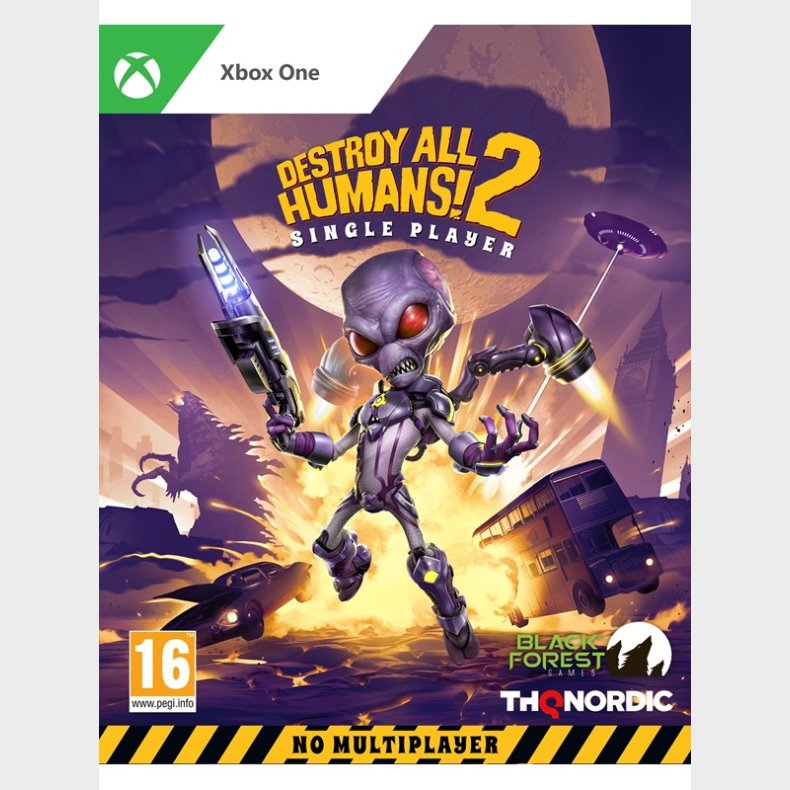 Destroy All Humans! 2 - Reprobed (Single Player) - Microsoft Xbox One - Action