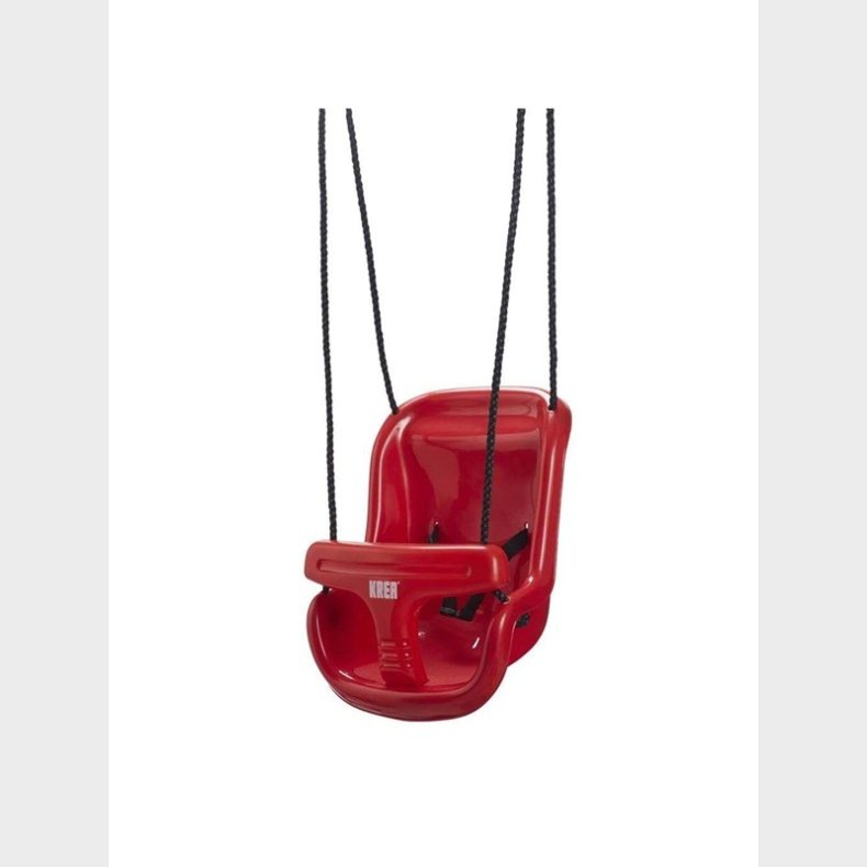 Krea Swing w/High Back In Plastic Red