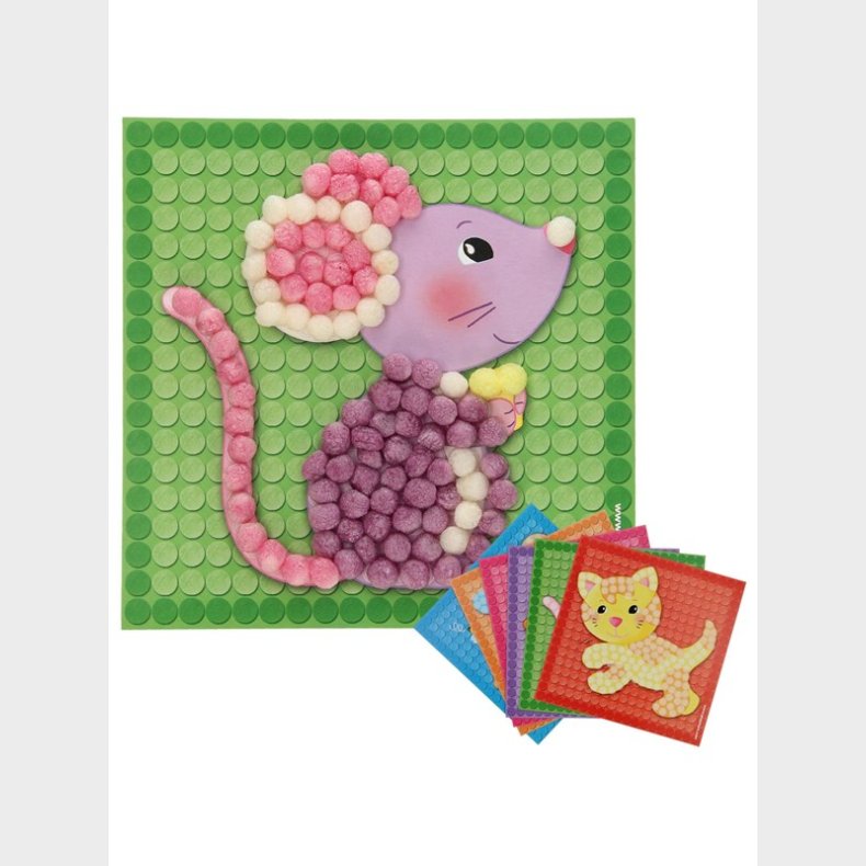 PlayMais Mosaic Cards Decorate Little Friends