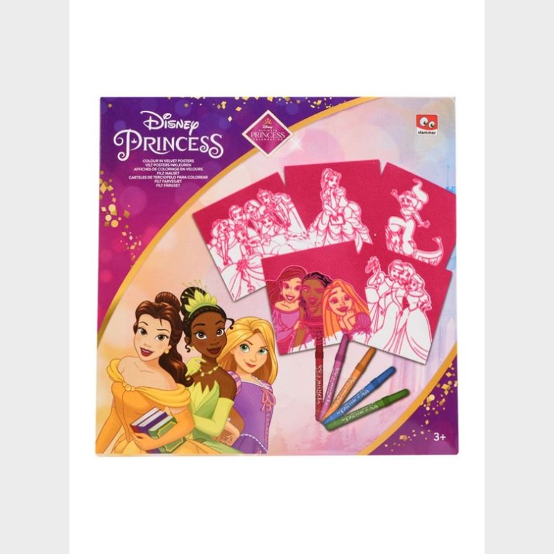 Canenco Disney Princess Felt Colors 5pcs.