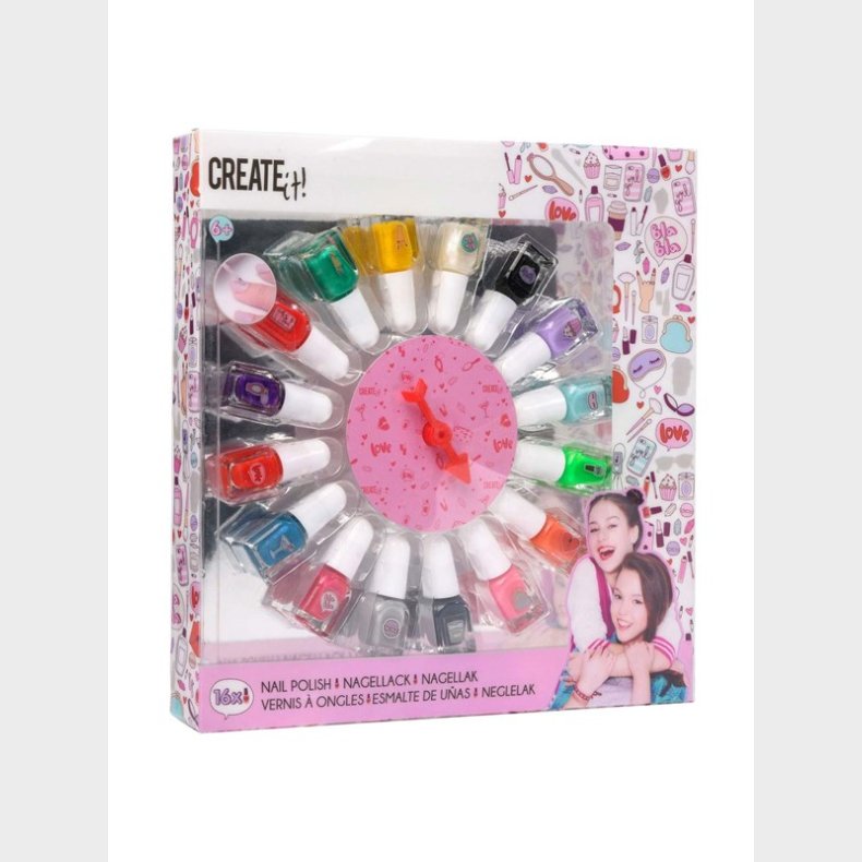 CREATE IT! Nail polish set with selection wheel 1