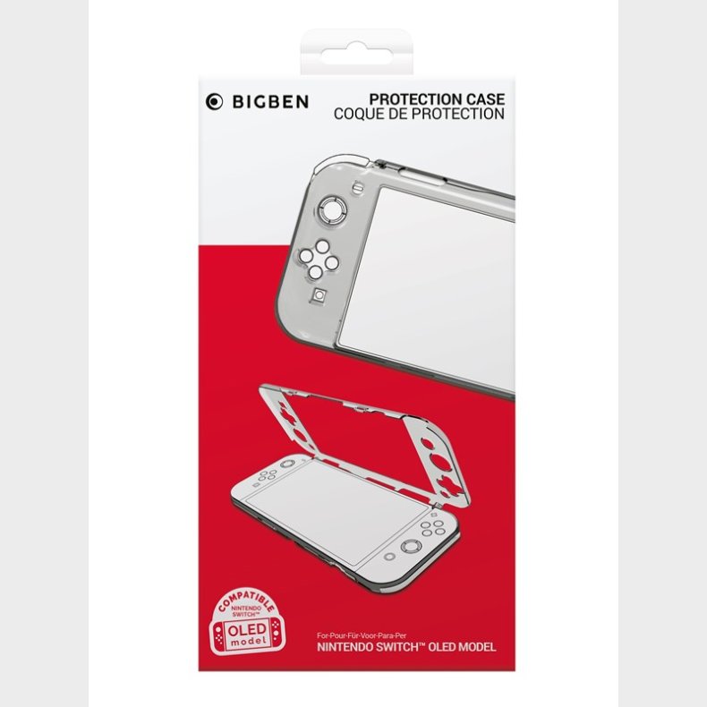 BigBen Interactive Silicon Case Grey - Nintendo Switch OLED