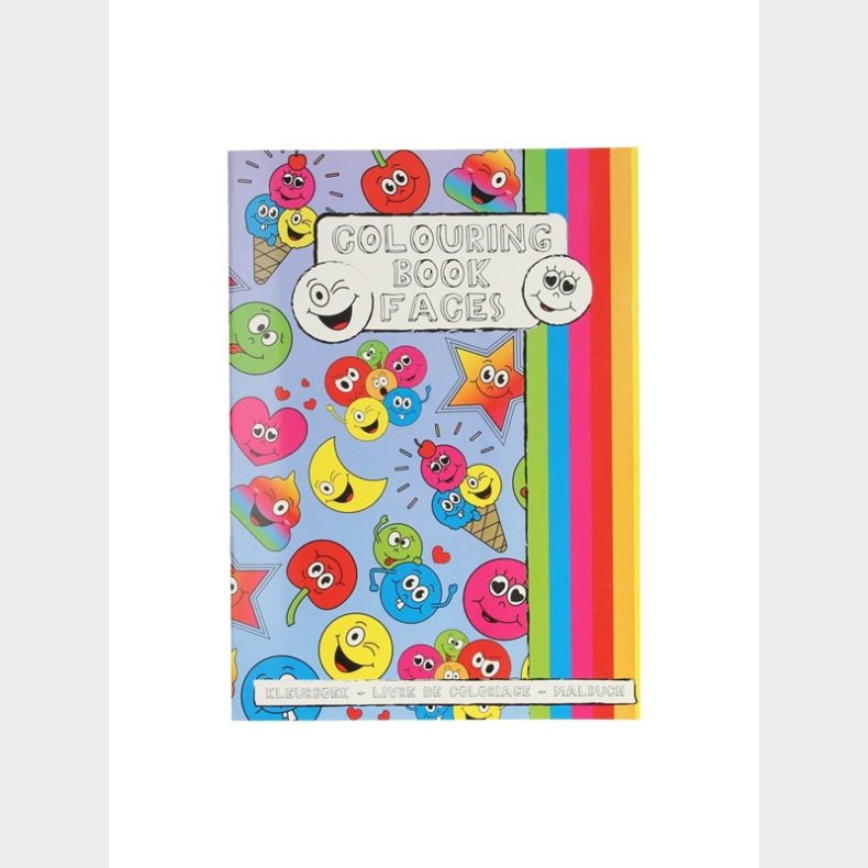 LG-Imports Coloring Book with Sticker Sheet Smile Face