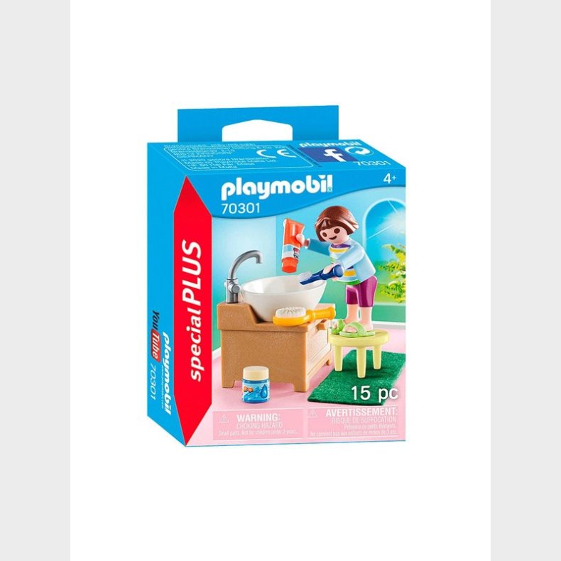 Playmobil Special PLUS - 70301 Girl at Washbasin