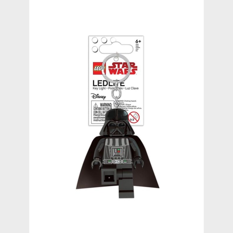 Euromic Lego star wars Darth Vader nglering med LED lys