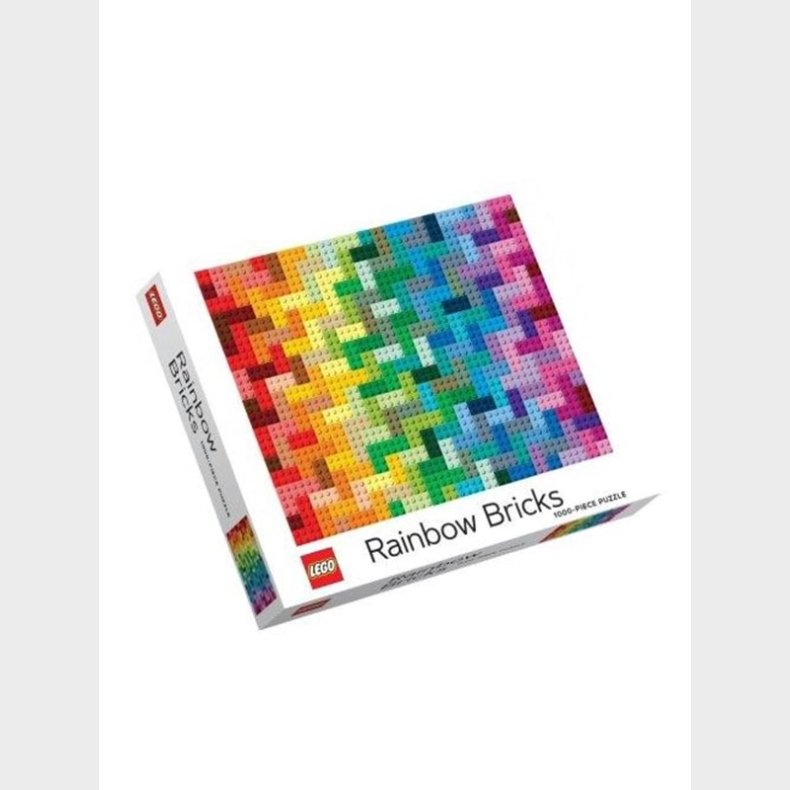 Euromic Lego Rainbow bricks puslespil