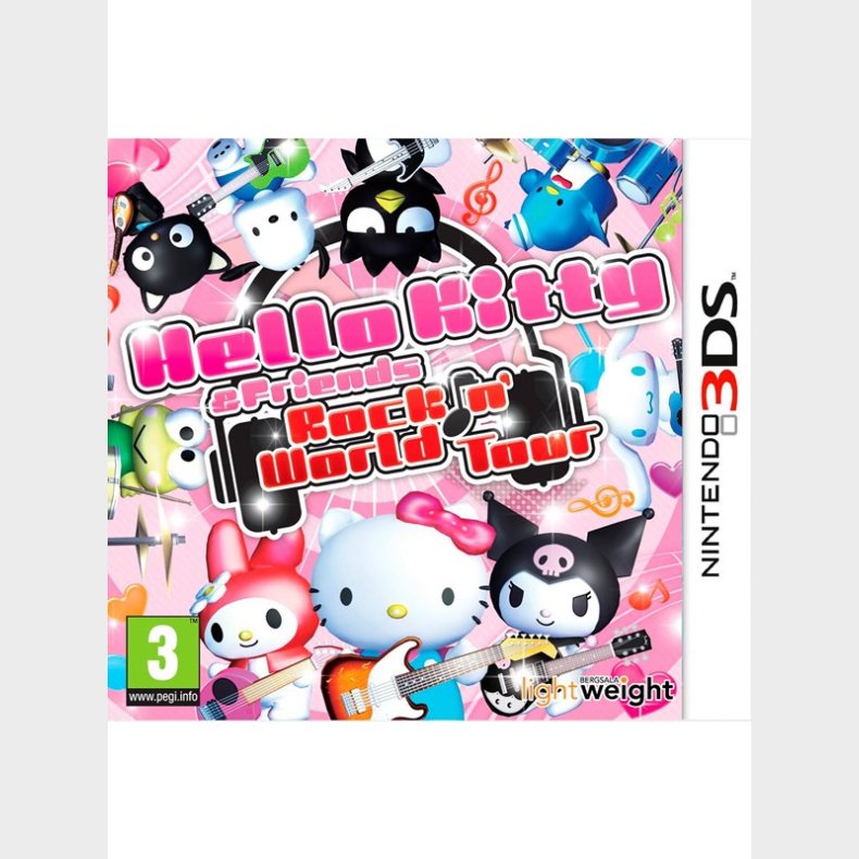 Hello Kitty &amp; Friends: Rockin&apos; World Tour - Nintendo 3DS - Musik