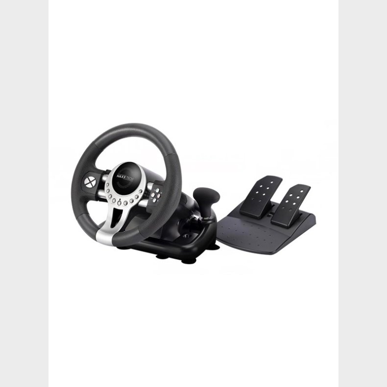 MAXX TECH Pro Racing Wheel Kit - Wheel, gamepad and pedals set - Sony PlayStation 4