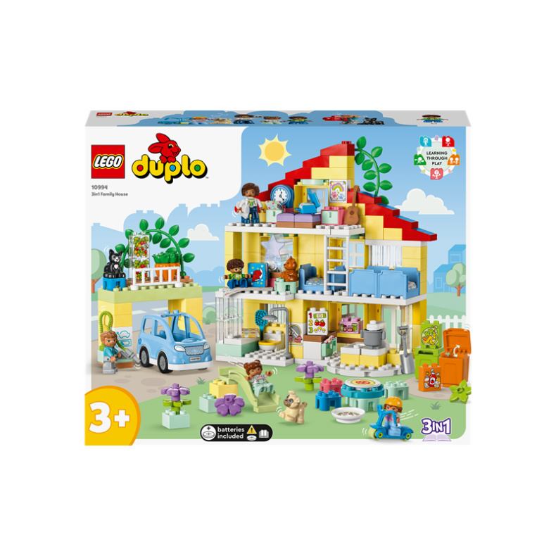 LEGO DUPLO 10994 3-i-1 familiehus