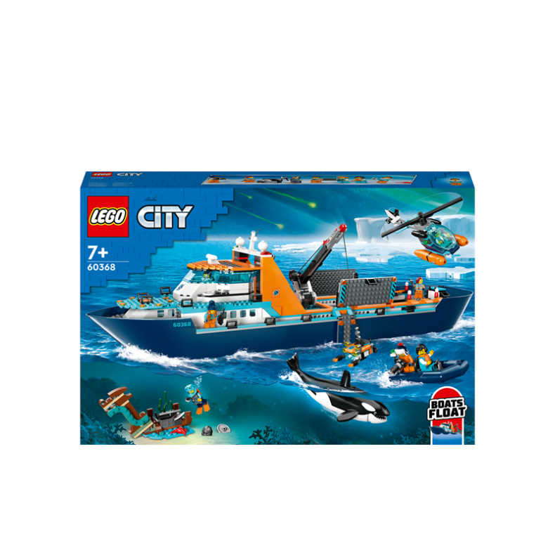 LEGO City 60368 Polarudforskningsskib