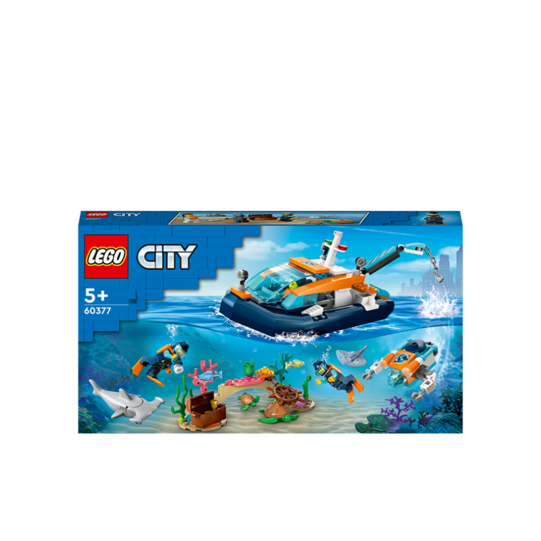 LEGO City 60377 Forsknings-dykkerfartj