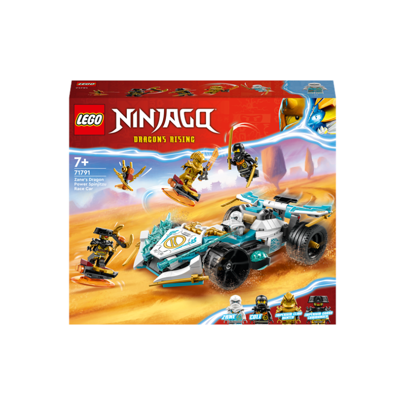 LEGO Ninjago 71791 Zanes dragekraft-Spinjitzu-racerbil