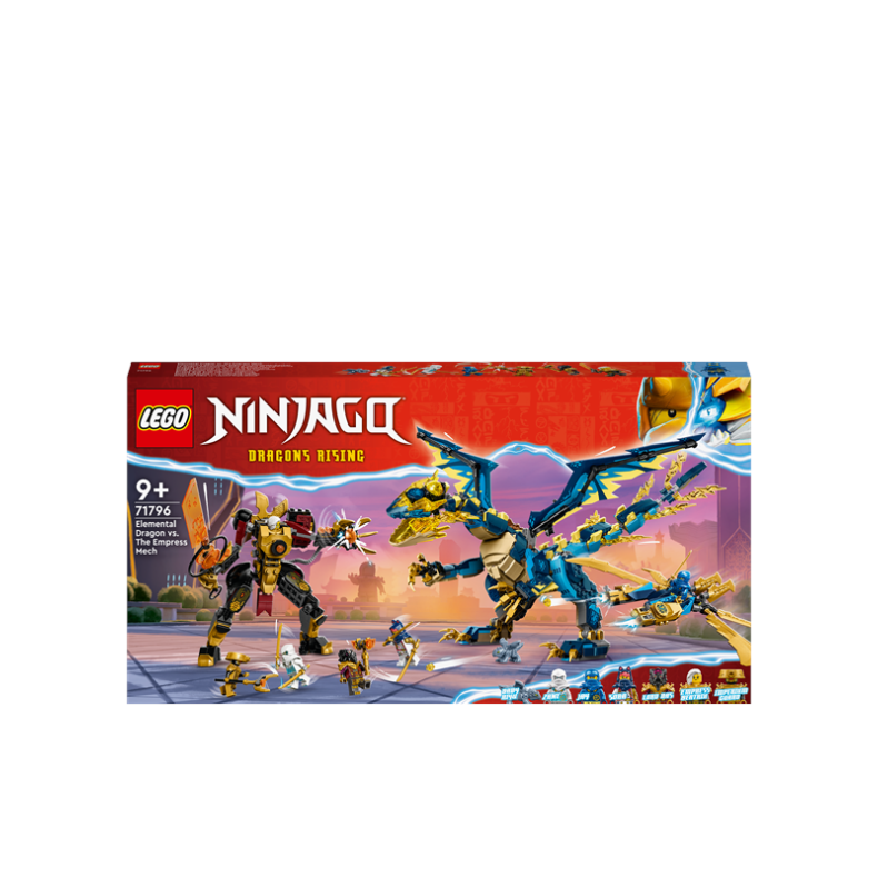 LEGO Ninjago 71796 Elementdrage mod kejserinde-kamprobotten