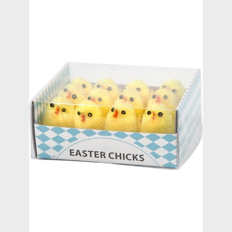 Creativ Company Yellow Easter Chicks Chenille 12pcs.