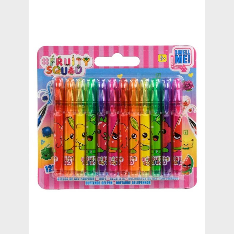 Canenco Fruity Squad Mini Gel Pens with Fragrance 12pcs.