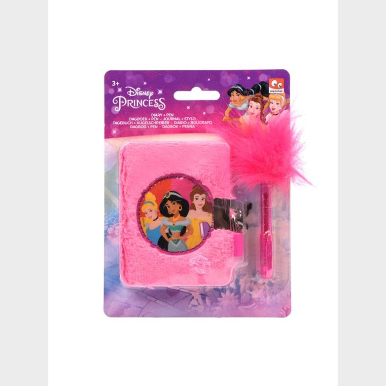 Canenco Disney Princess Diary Plush with Pen