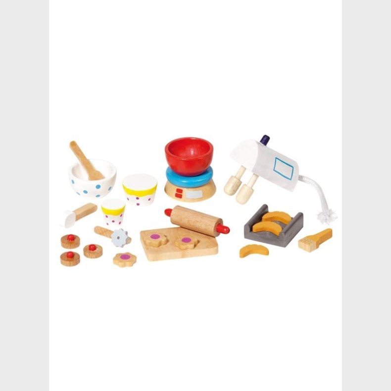 Goki Dollhouse Baking Set 22pcs.