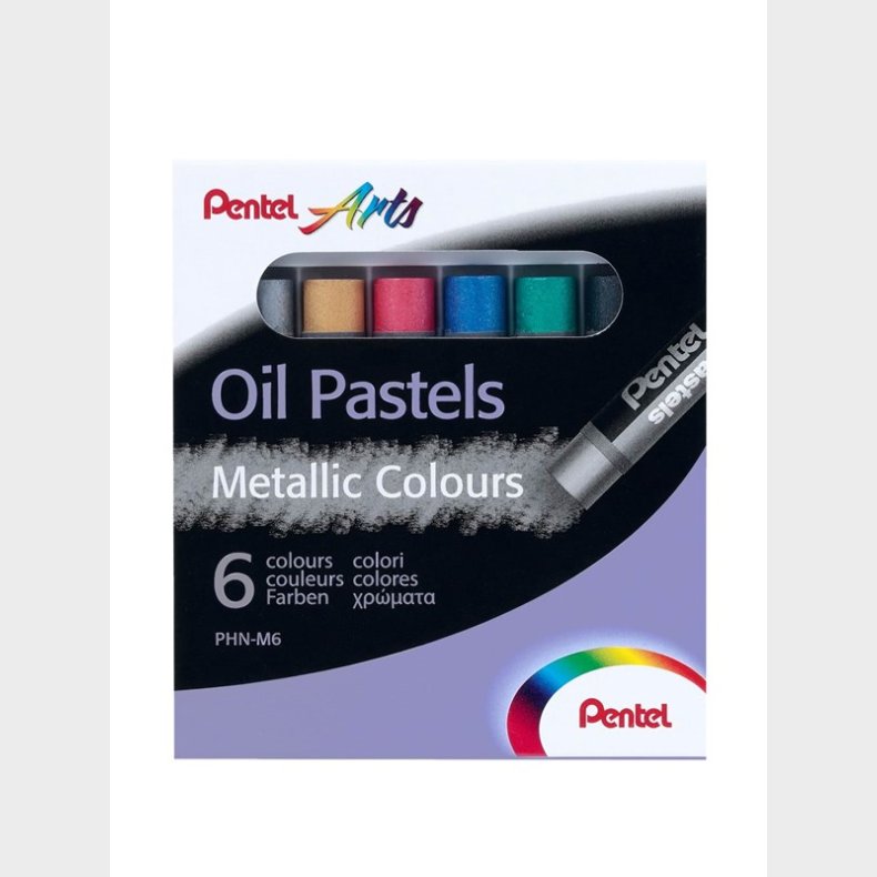 Pentel PHN-M6 Metallic oil pastel