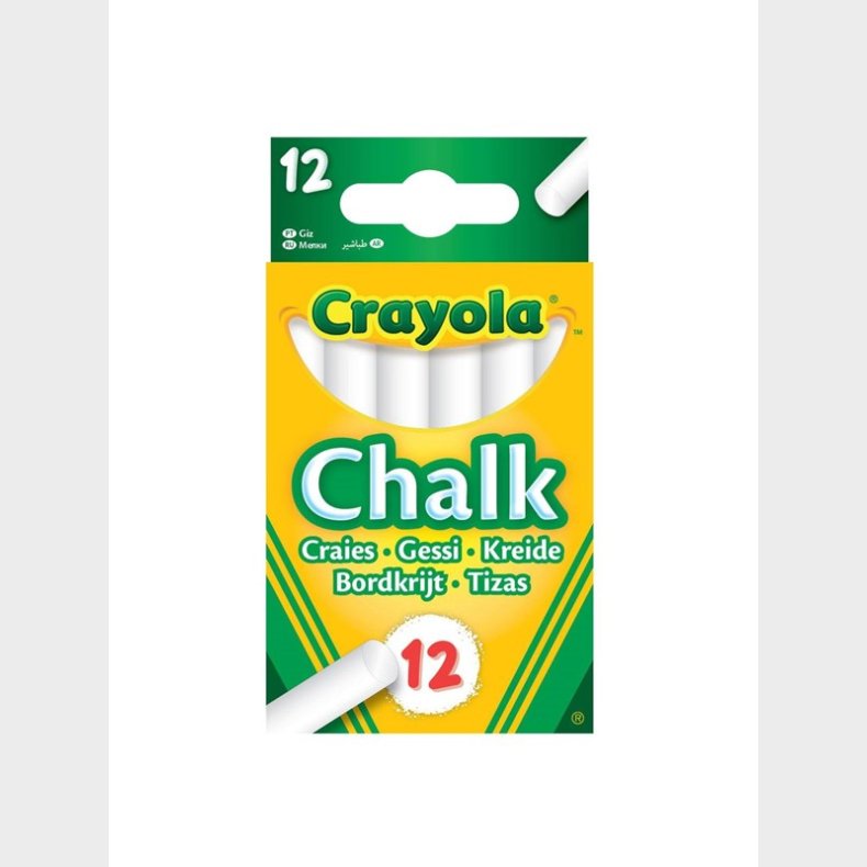 Crayola Chalk White 12pcs.