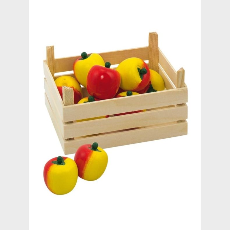 Goki Wooden Apples in Box 10pcs.