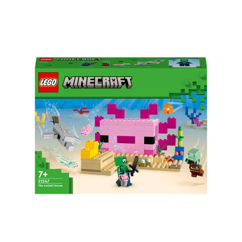 LEGO Minecraft 21247 Axolotl-huset