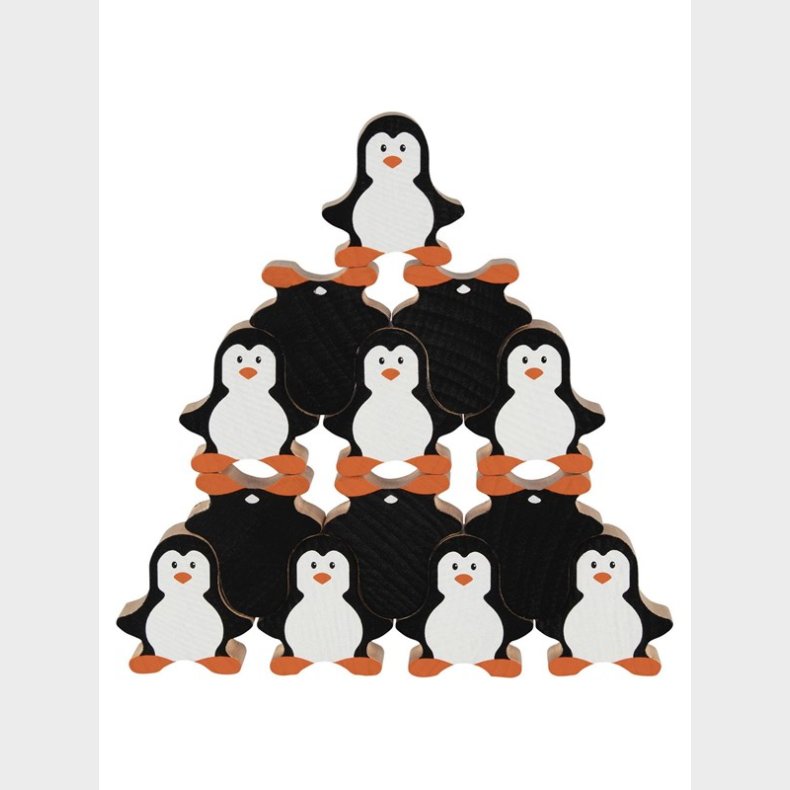 Goki Wooden Stacking Game Penguin