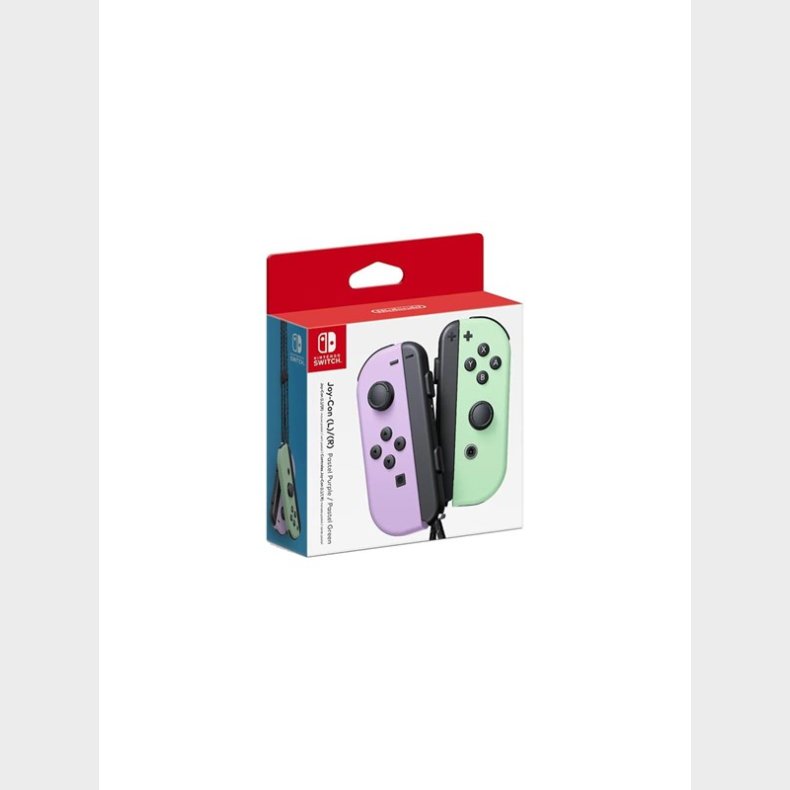 Nintendo Joy Con Pair Pastel Purple/Pastel Green - Controller - Nintendo Switch