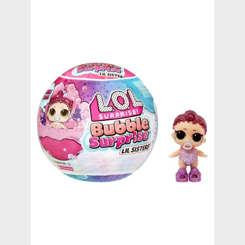 L.O.L. LOL. Surprise Bubble Surprise Lil Sisters Mini Pop