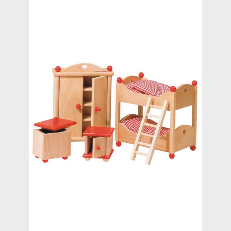 Goki Dollhouse Furniture Children&apos;s room