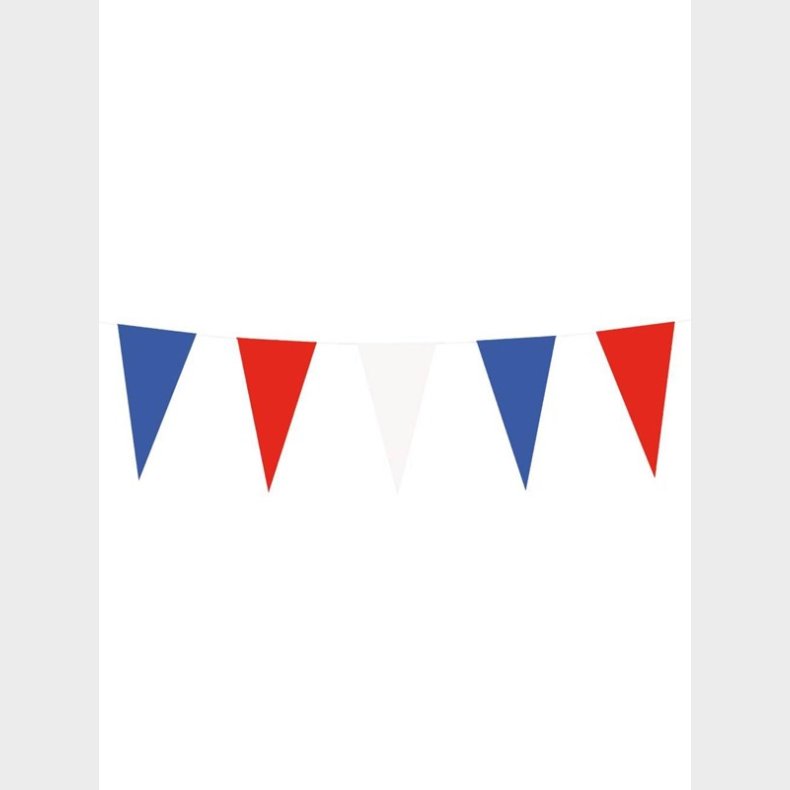 Boland Paper Flag Line Red White Blue 10mtr.