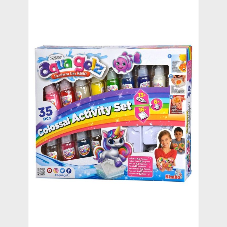 Aqua Gelz Colossal Aktivitets St 35pcs.