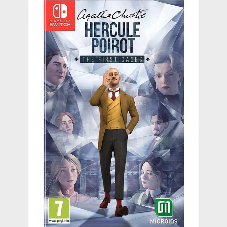 Agatha Christie - Hercule Poirot: The First Cases (Code in a Box) - Nintendo Switch - Eventyr