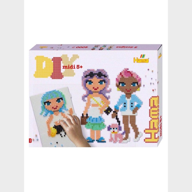 Hama IronIg Bead Set Gift Box - Fashion Girls 40