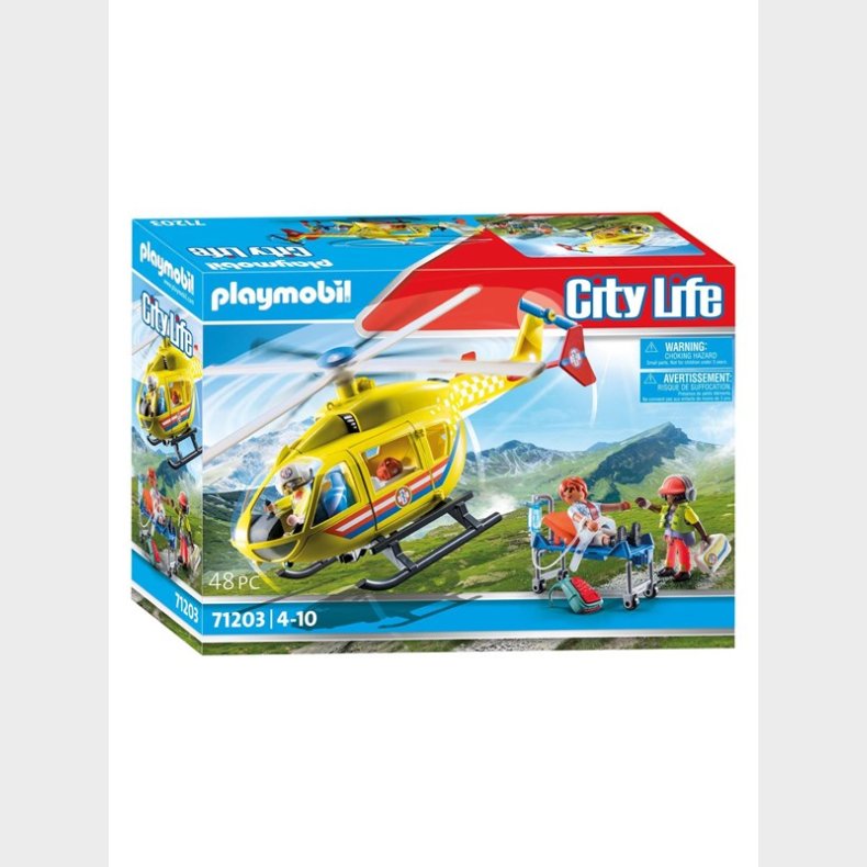 Playmobil City Life - Redningshelikopter