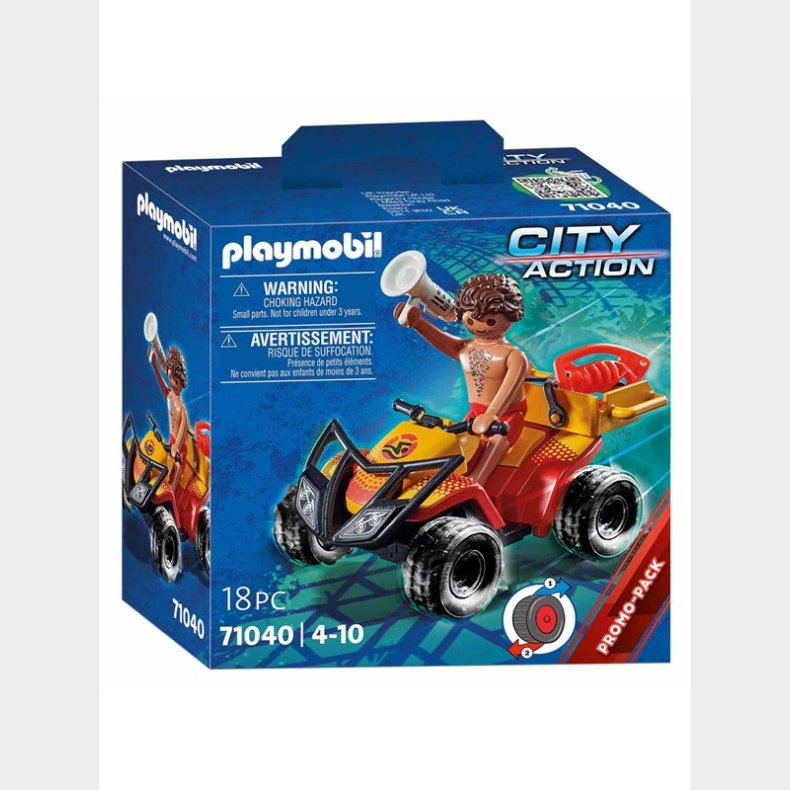 Playmobil City Action - Livredder-ATV