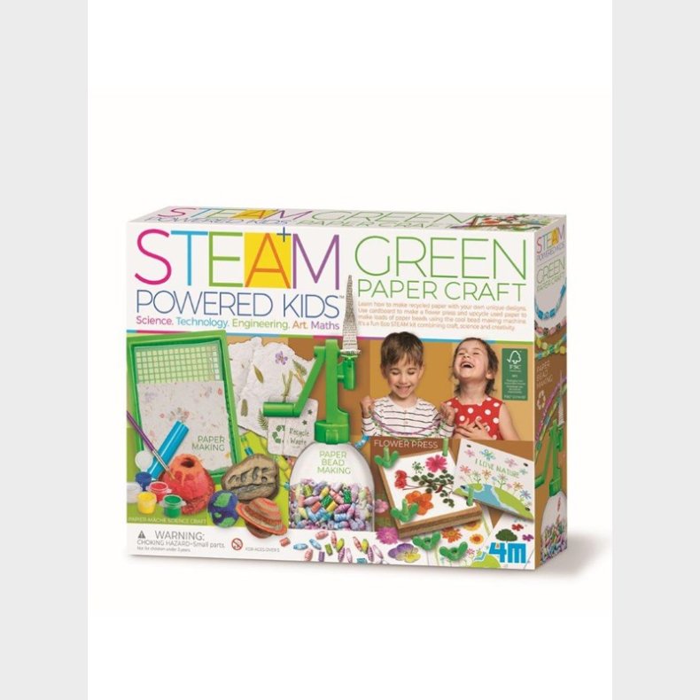 4M STEAM POWERED KIDS / Green Paper craft