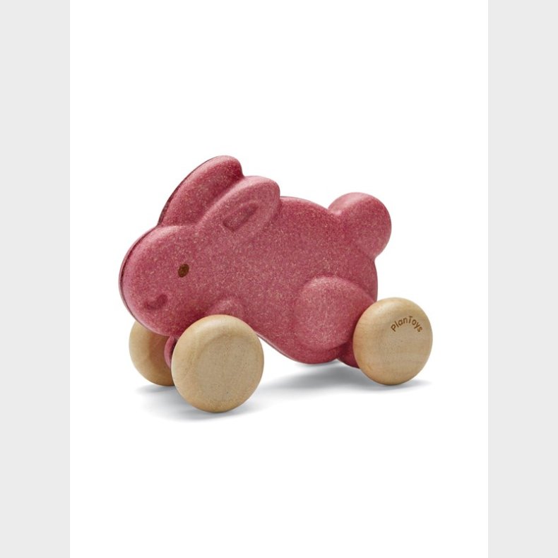 PLANTOYS Push along bunny - pink