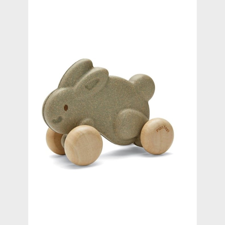 PLANTOYS Push along bunny - grey