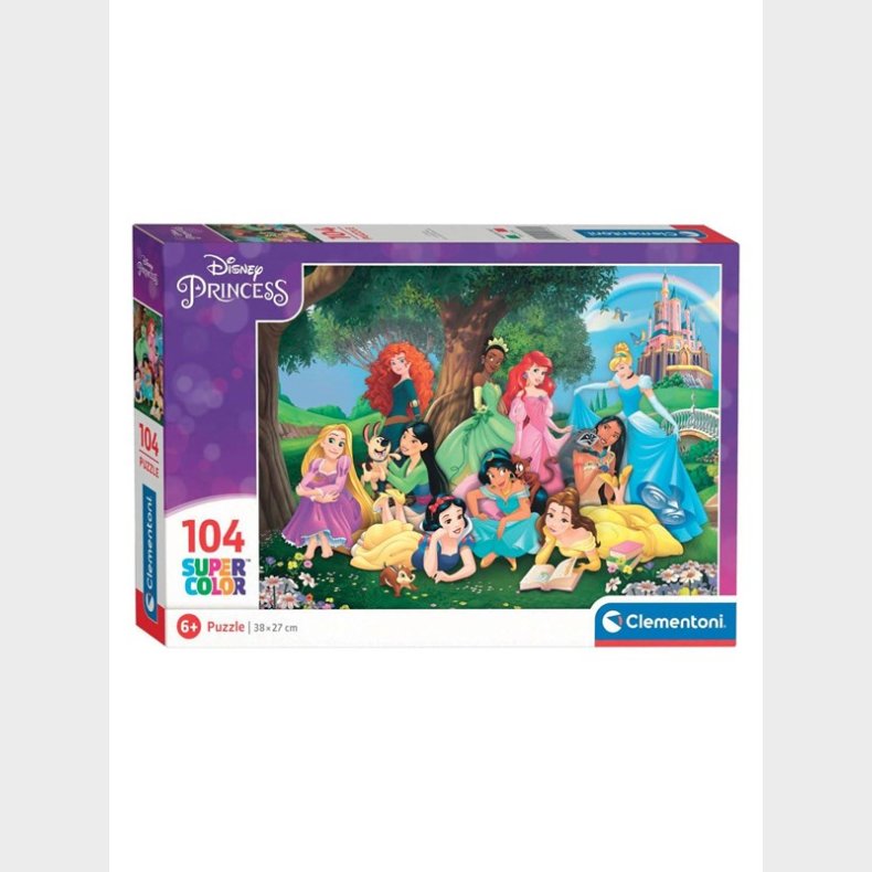 Clementoni Jigsaw Puslespil - Disney Princess 104st. gulv