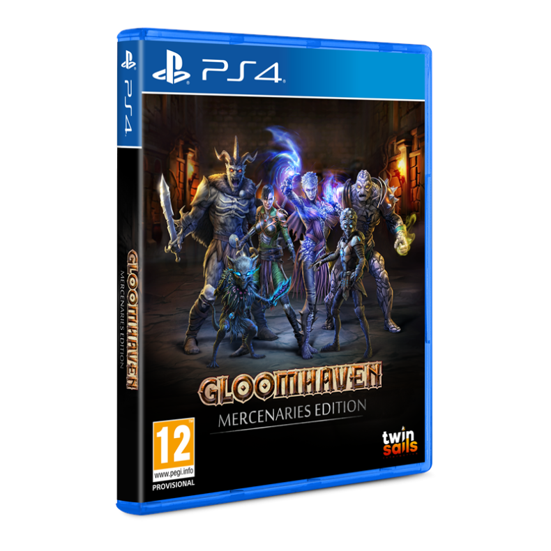 Gloomhaven (Mercenaries Edition) - Sony PlayStation 4 - RPG