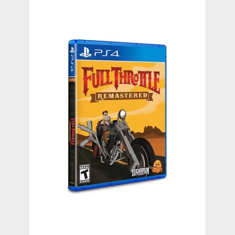 Full Throttle Remastered - Sony PlayStation 4 - Action/Adventure